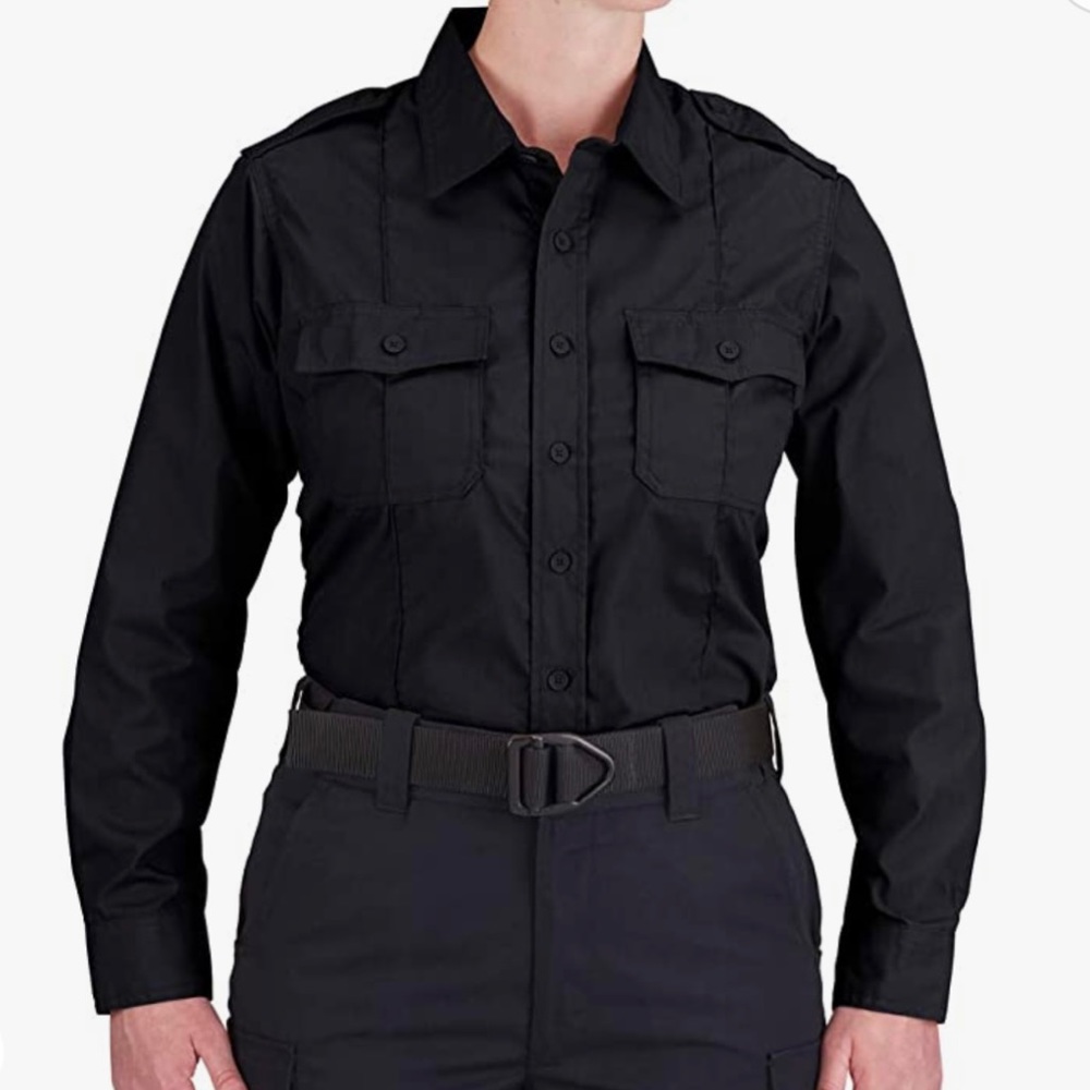 NWT Propper Womens Long Sleeve Duty Shirt Midnight Navy 4XL
